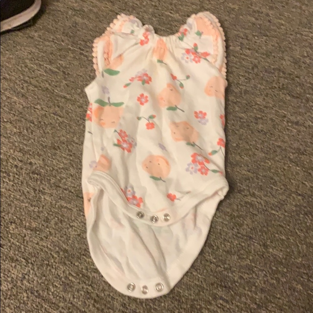 Sweet as peaches onesie